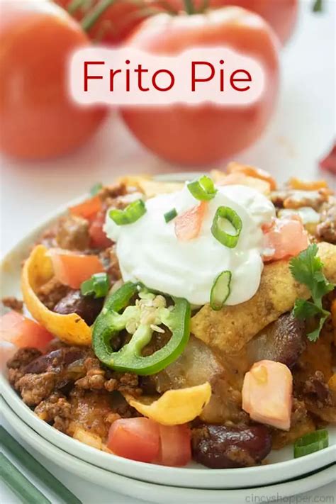 Frito Pie Is An Easy Recipe Thats Great As A Casserole Or Walking