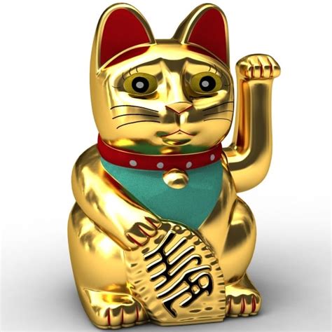 3d Maneki Neko