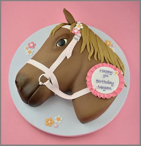Horse Birthday Cake Decorated Cake By Sandra Monger Cakesdecor