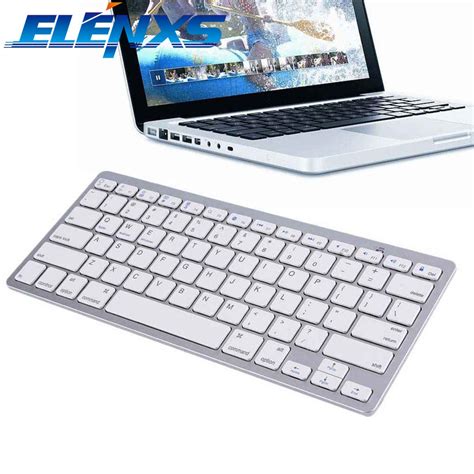 Elenxs Ultra Slim Wireless Keyboard Bluetooth 30 Keyboard 78 Keys