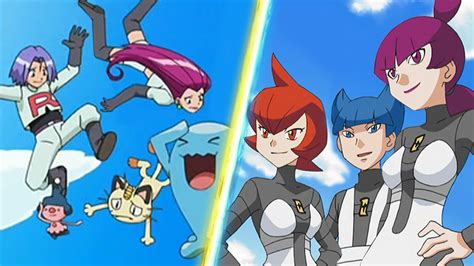 Pokemon Battle Team Rocket Trio Vs Team Galatic Commanders Youtube