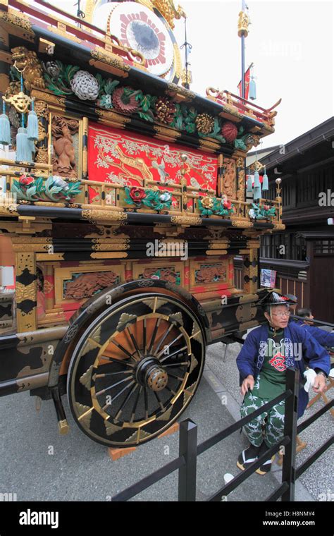 Japan U Takayama Festival Floats Yatai People Stock Photo Alamy