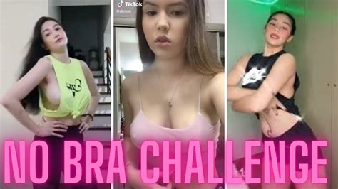No Bra Challenge Tiktok Challenges Youtube