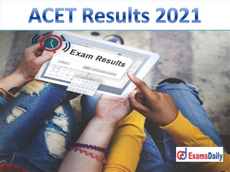 Acet Results 2021 Out Direct Link Download