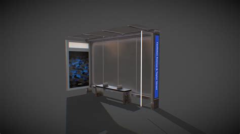 new york bus stop buy royalty free 3d model by outlier spa outlier spa [d3cf157