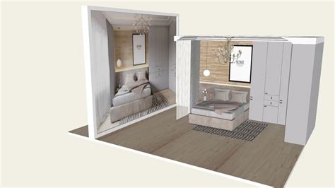 Modern Neutral Master Bedroom Habitacion Principal Moderna Neutra 3d Warehouse