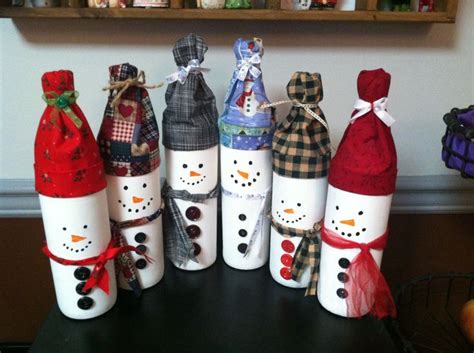 Pin By Kendra On Christmas Ideas Bottle Crafts Xmas Crafts