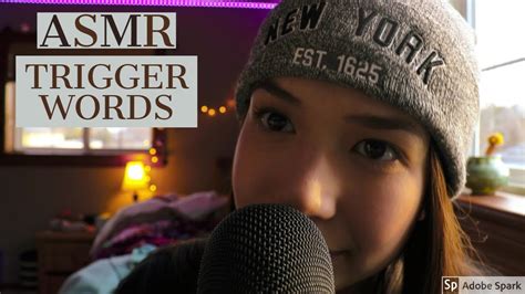 Asmr Close Up Trigger Words Tingly Whispers Mouth Sounds Youtube