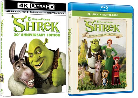 Shrek 20th Anniversary Edition Debuts On 4k Ultra Hd And On Blu Ray