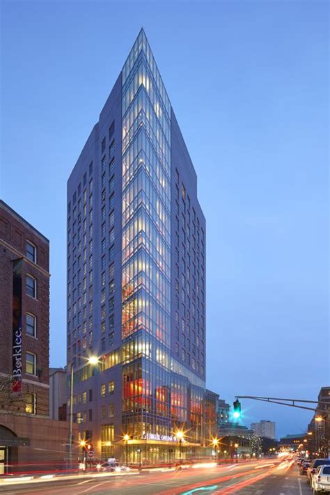 Boston fire museum and lots of restaurants, like pastoral and menton, are along nearby congress street. Berklee tower required designers to think outside a cramped box - The Boston Globe