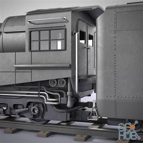 3d Model Turbosquid Berkshire Steam Locomotive Gfx Hub