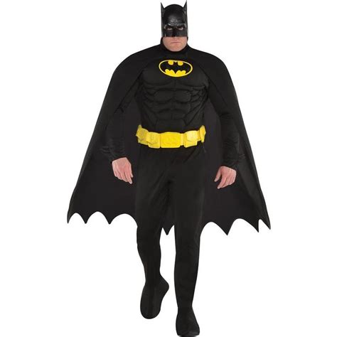 Adult Batman Muscle Costume Plus Size Party City
