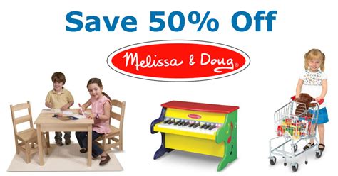 Save 50 Off Melissa And Doug Toys Today Only