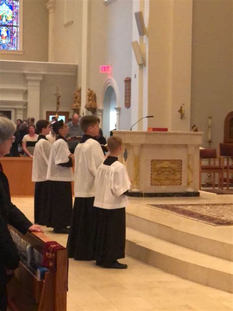 Contact the priest in your local parish where each of you presently live to let him know of your intention to marry and make an appointment to meet him. Altar Servers - Saint Raymond of Penafort Catholic Church