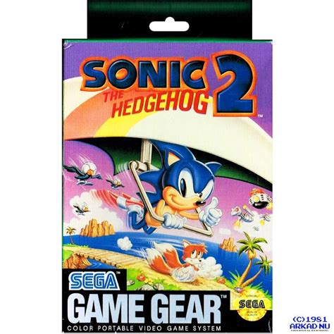Sonic The Hedgehog 2 Game Gear Köp Från Arkadnu På Tradera 339622091