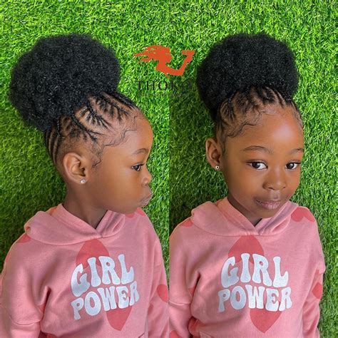 20 Cute Natural Hairstyles For Black Girls