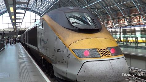 London St Pancras To Paris With Beautiful Eurostar Train June 2014