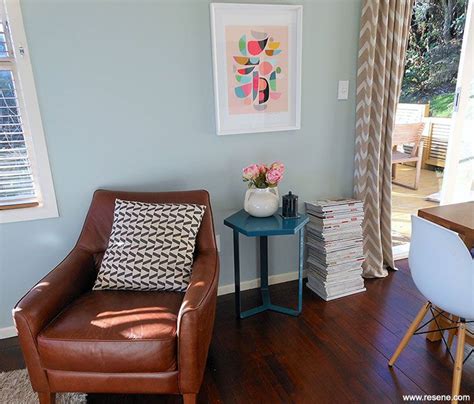 It takes its name from the green international motor racing colour of the. resene half robin egg blue | Small room colour schemes ...