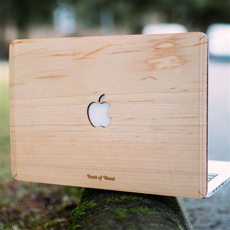 Wooden Macbook Cover Maple Wood Macbook Air 13 Touch Of Wood