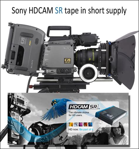 HD Warrior » Blog Archiv » Sony's HDCAM SR tape in short supply