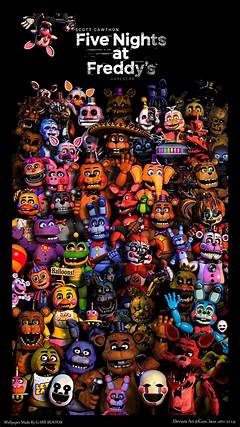 List Of Every Fnaf Character