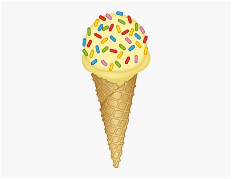 Ice Cream Emoji Sprinkles Hd Png Download Transparent Png Image