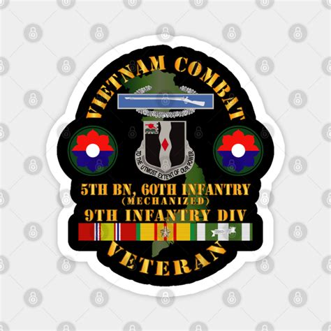Vietnam Combat Infantry Vet W 5th Bn 60th Inf 9th Id W Vn Svc