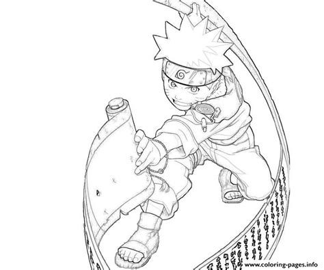 Anime Uzumaki Naruto295c Coloring Page Printable
