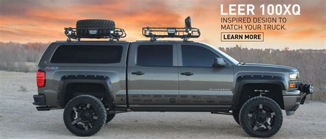 Truck Caps Toppers And Camper Shells By Leer Overland Truck Chevy