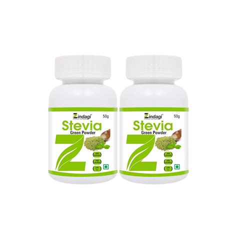 Buy Zindagi Stevia Leaves Powder (Pack of 2) - Zindagi Celebrate