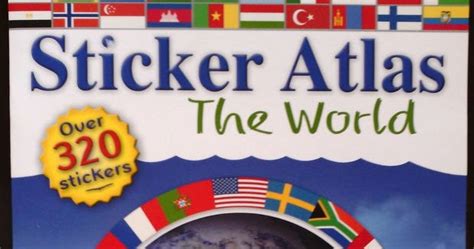 Children Books For You Sticker Atlas World
