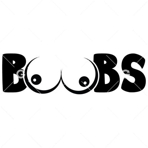 boobs svg tits svg vector cut file for cricut silhouette sticker decal my xxx hot girl