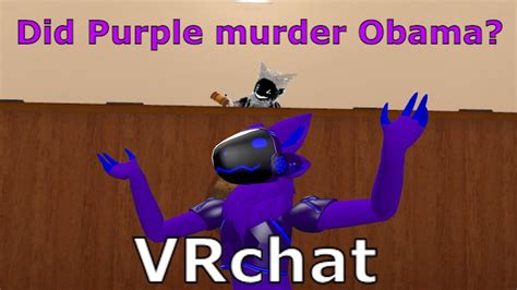 Purple Protogen On Trial Vrchat Youtube