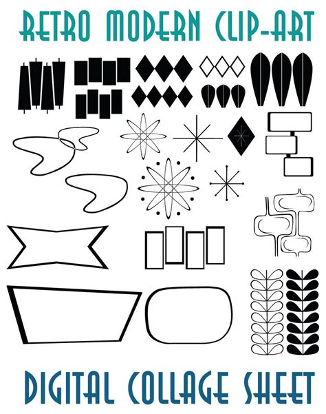 mid century modern clipart | Mid century modern art, Mid ... Gamer esport stream face cam overlay with geometric modern design can be used for twitch gaming mixer obs studio and other streaming platfrom.