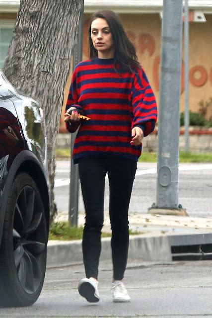 Mila Kunis Clicked In Street Style Outside Of Los Angeles March 212019