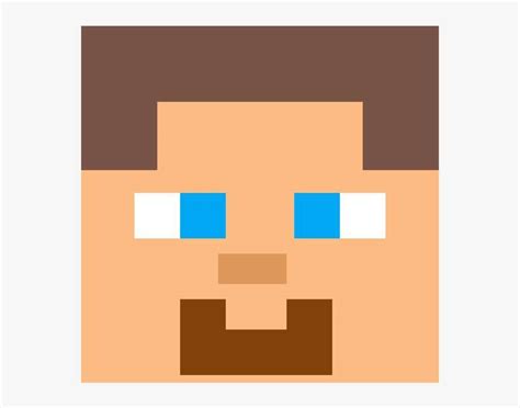Minecraft Steve Face Logo