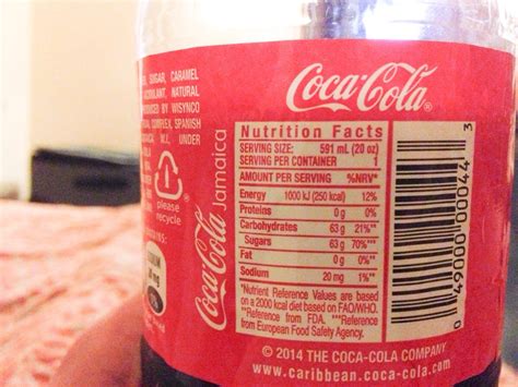 Coke Bottle Nutrition Label Juleteagyd