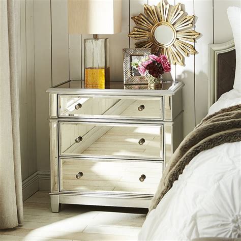 There are many reputable furniture showrooms that make your online shopping experience pleasant by offering you the diverse selections of mirrored wardrobes at fair prices to choose from. Hayworth Mirrored Silver 3-Drawer Dresser | Mirrored ...