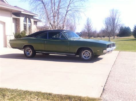 Dodge Charger Fastback 1969 Green For Sale Xp29h9g 1969 Dodge