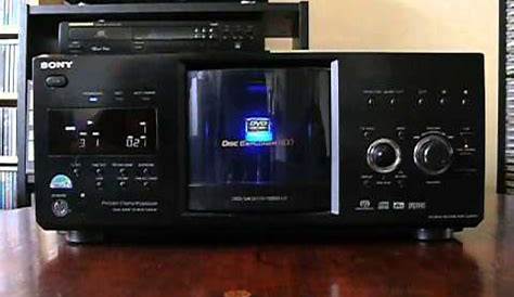 The Sony Disc Explorer 400 DVP-CX985V Part 2 - YouTube