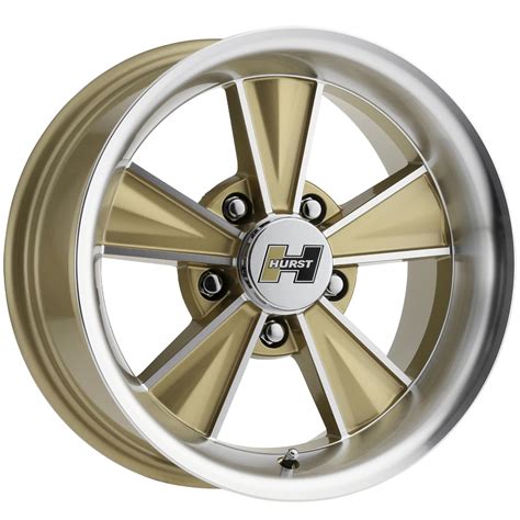 20 Inch Hurst Ht325 Dazzler 20x10 5x120 34mm Goldmachined Wheel Rim