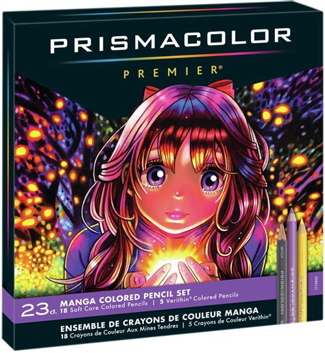 Prismacolor Premier Lápices De Colores Set Manga De 23 Colores