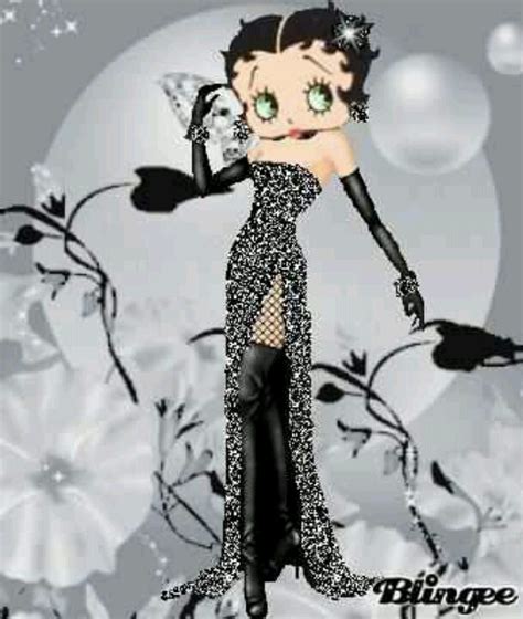 Black Elegant Gownthrew This One In For Fun Betty Boop Betty