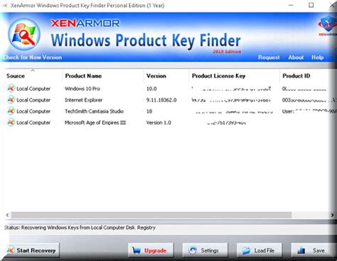 Windows Product Key Finder Free Full Version License
