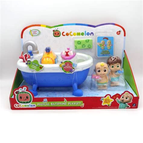 Cocomelon Musical Bathtime Playset Plays Clips Of The ‘bath Song 17