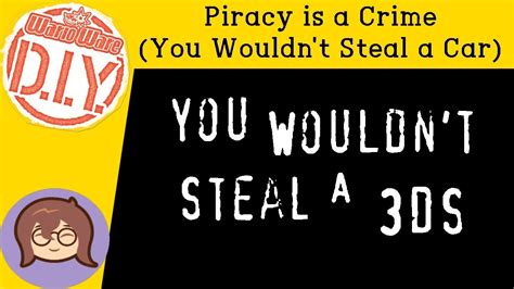 Piracy Its A Crime You Wouldnt Steal A Car Melchior Reitveldt