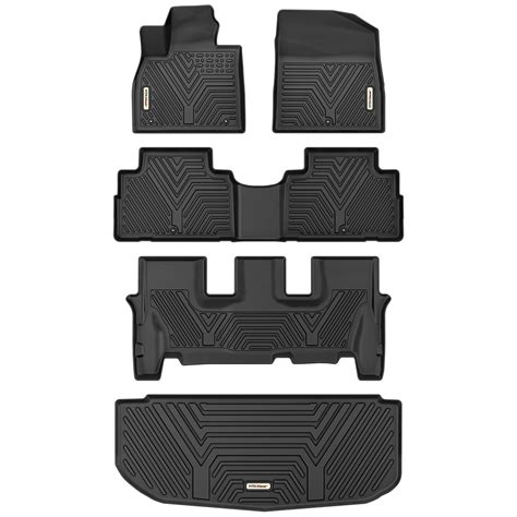 Fh Group Semi Custom Trimmable Vinyl Trunk Liner Cargo Mat For Auto