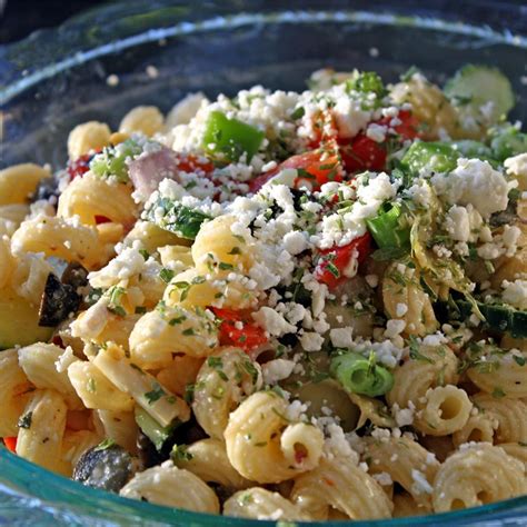 Greek Pasta Salad Recipe Allrecipes