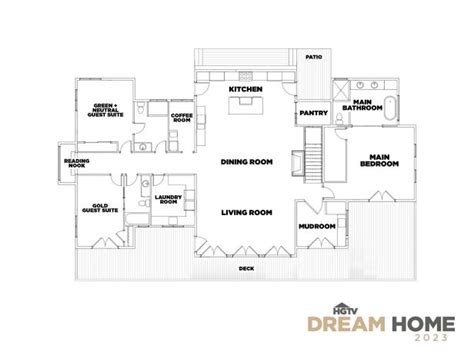 Discover The Floor Plan For Hgtv Dream Home 2023 Hgtv Dream Home 2024