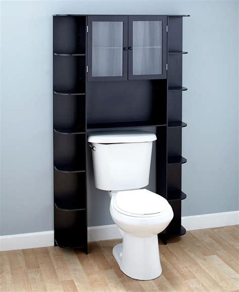 Large Space Saving Over The Toilet Bathroom Storage Cabinet Wall